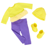 Our Generation Doll With Color Block Outfit Sola BD31555Z - Colorland Toys